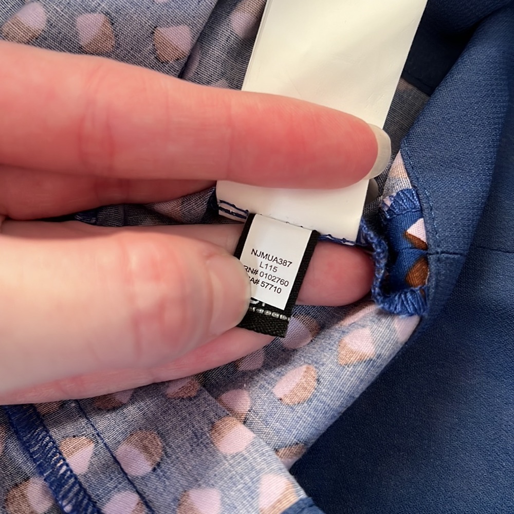 ♠️ Kate Spade geo dot poplin dress ♠️ - Picture 9 of 10